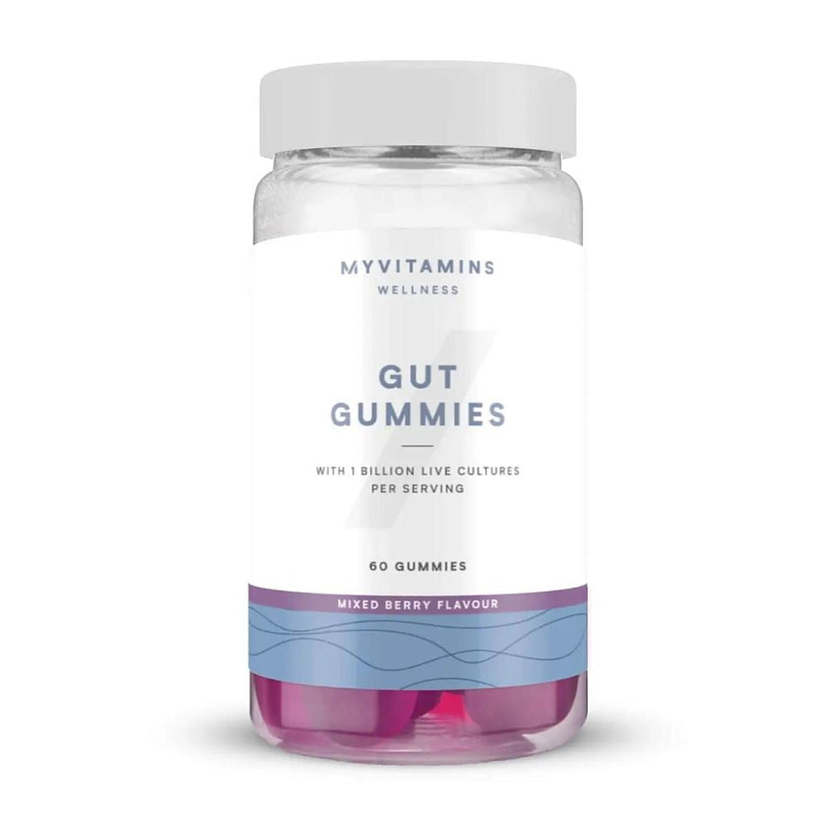 MYPROTEIN Gut Gummies Mixed Berry 60 Gummies