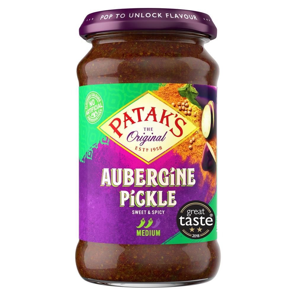Pataks Patak's Aubergine Pickle 312g