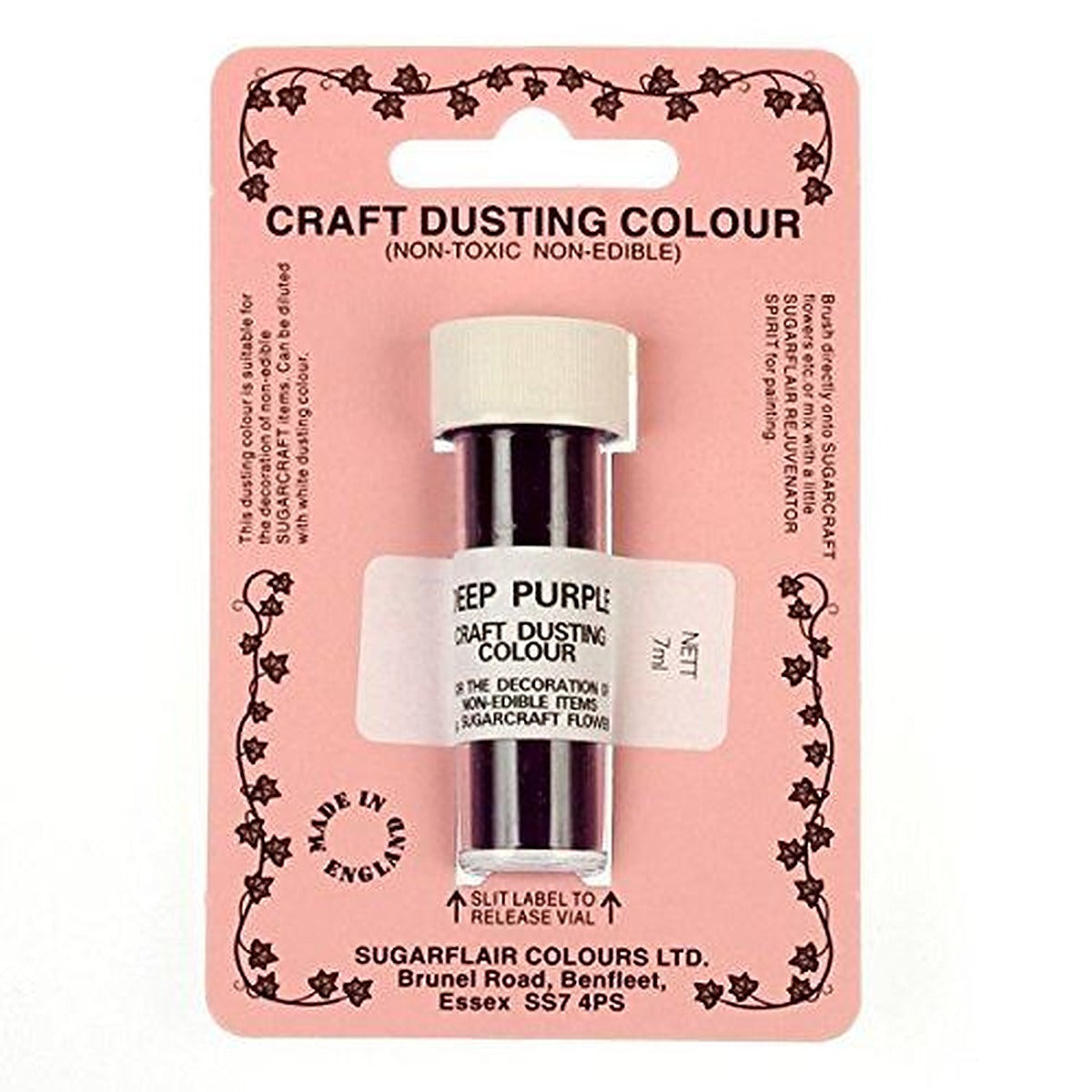 Sugarflair CRAFT DUSTING Powder Colours - 7g - image 3