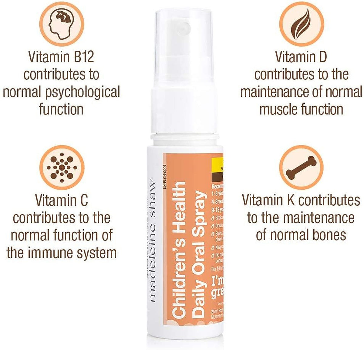 BetterYou Children's Health Spray - 25ml - image 2