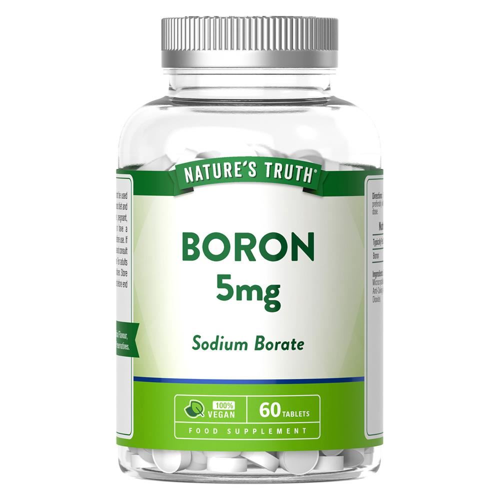 Piping Rock Nature's Truth Boron 5mg 60 Tablets