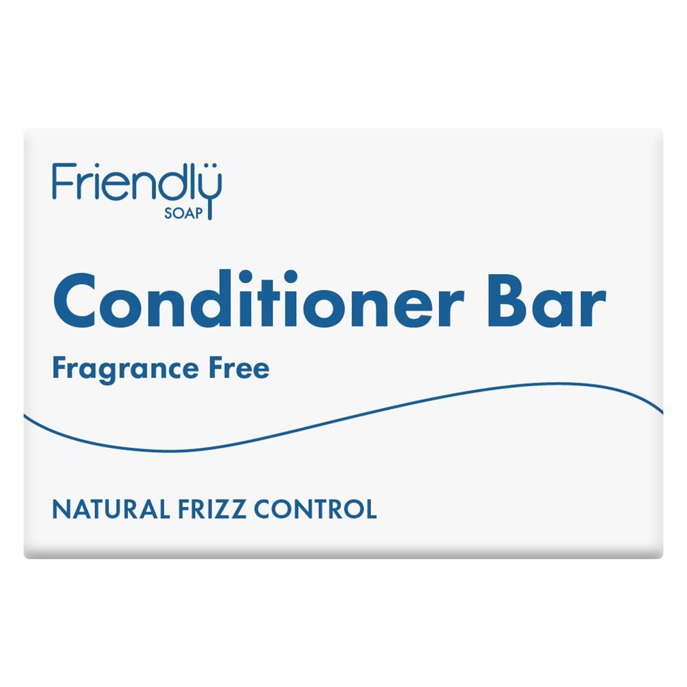 Friendly Soap Conditioner Bar - Fragrance-free 90g