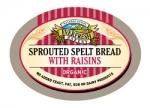 Everfresh Natural Foods Organic Sprouted Spelt Raisin Bread 400g