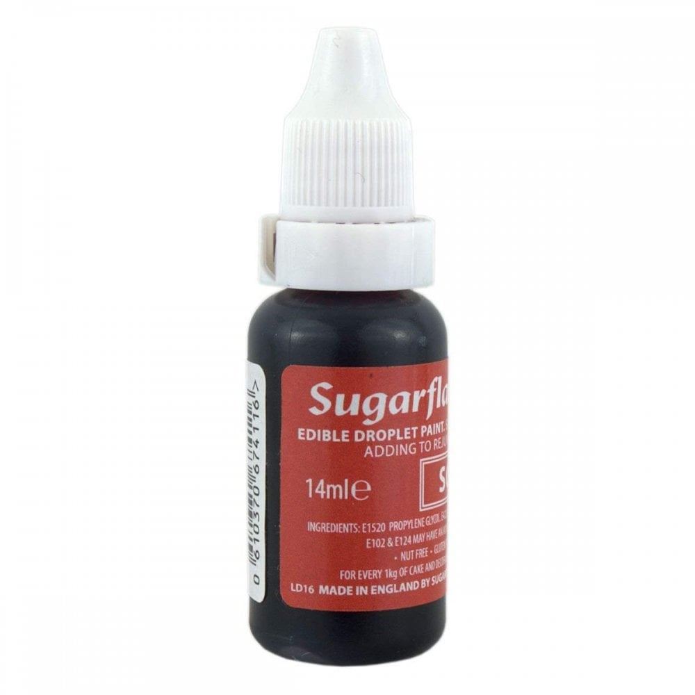 Sugarflair Edible Droplet Paint Liquid - 14ml All Shades
