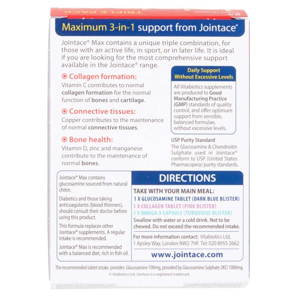 Vitabiotics Jointace Max 3-in-1 - 84 Tablets/Capsules