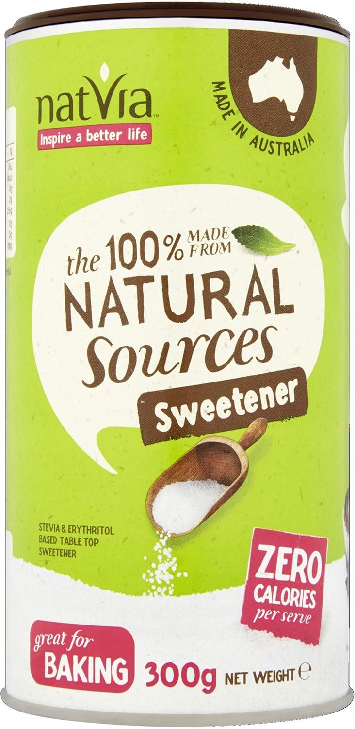 Natvia 100% Naturally Derived Sweetener 300g - Pack of 2