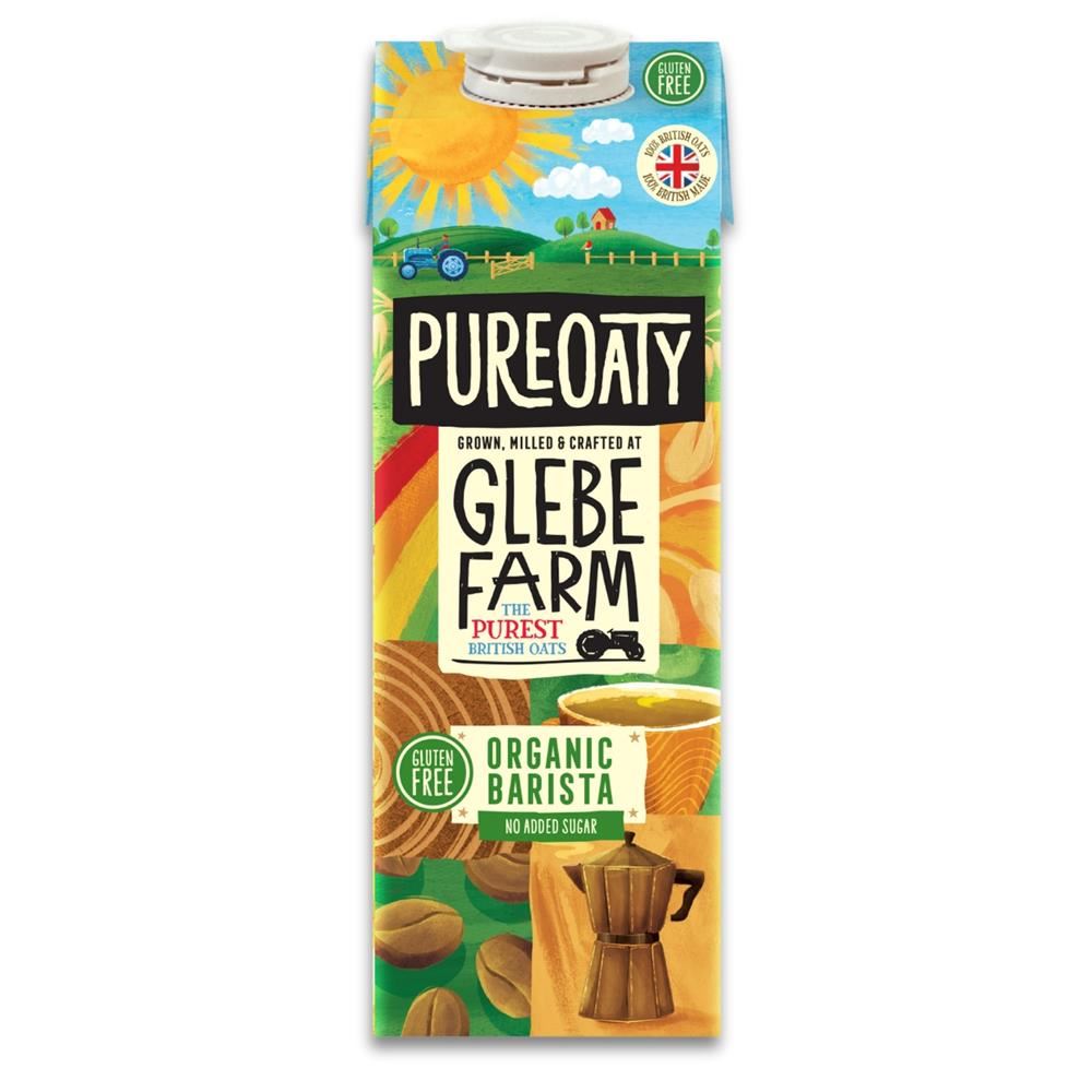 Glebe Farm PureOaty Organic Barista 1L