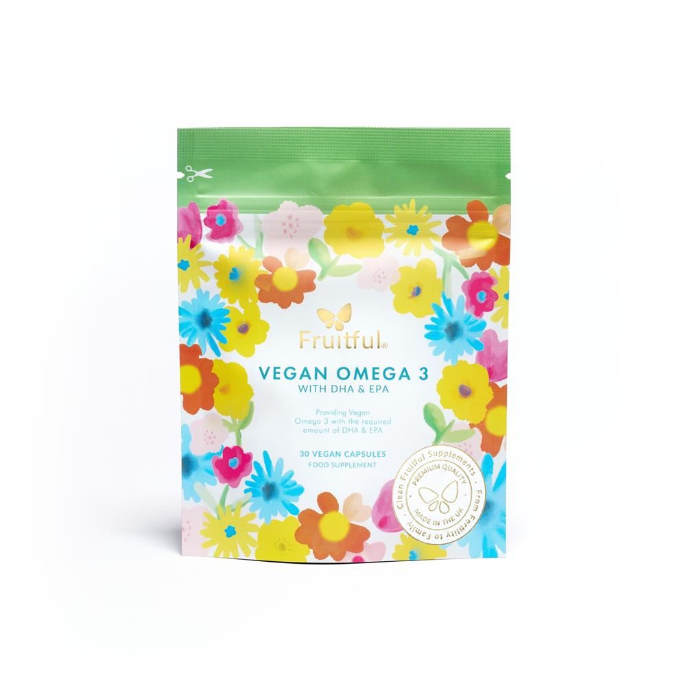 Fruitful Vegan Omega 3 DHA + EPA - 30 Caps