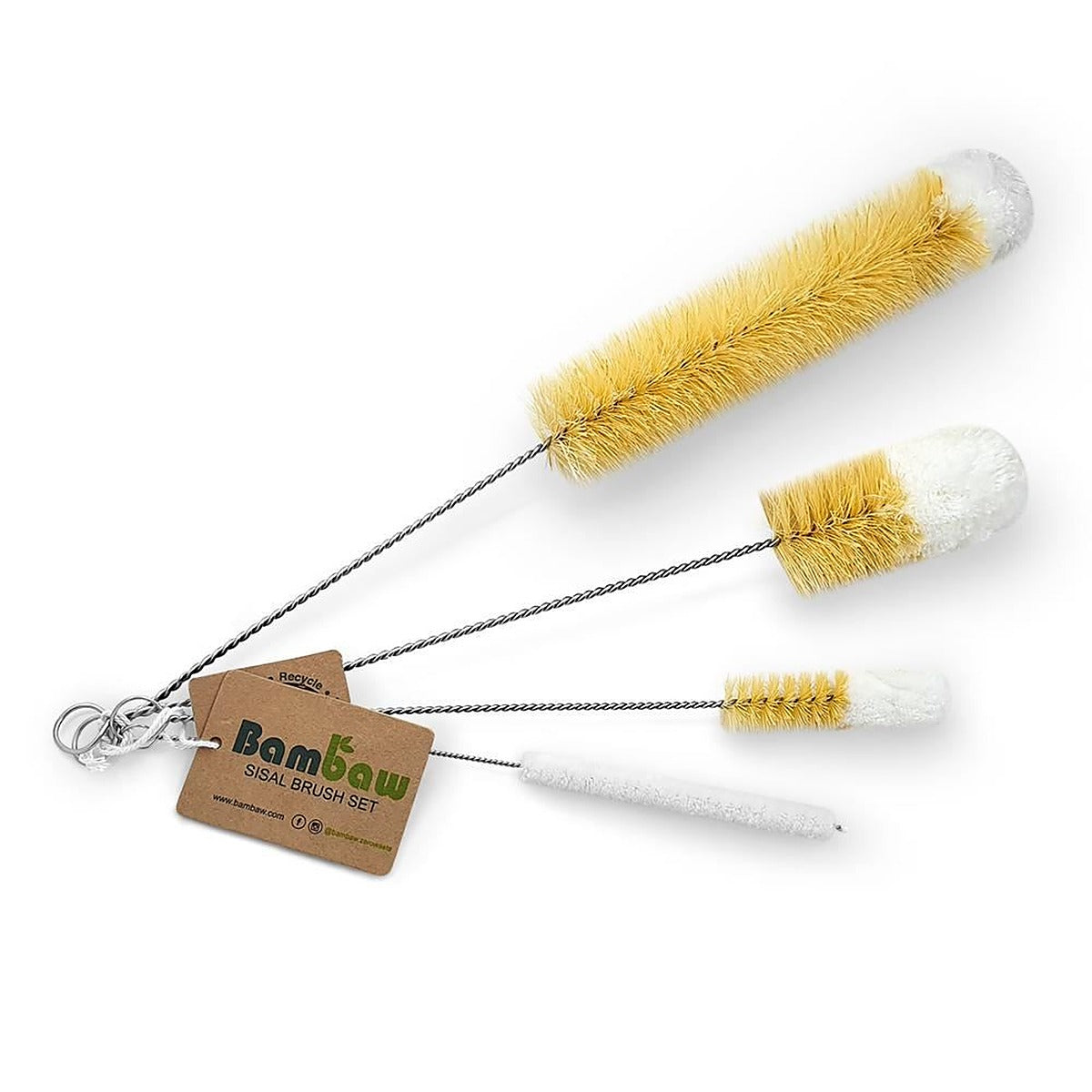 Bambaw Bottle brush set (4 brushes)