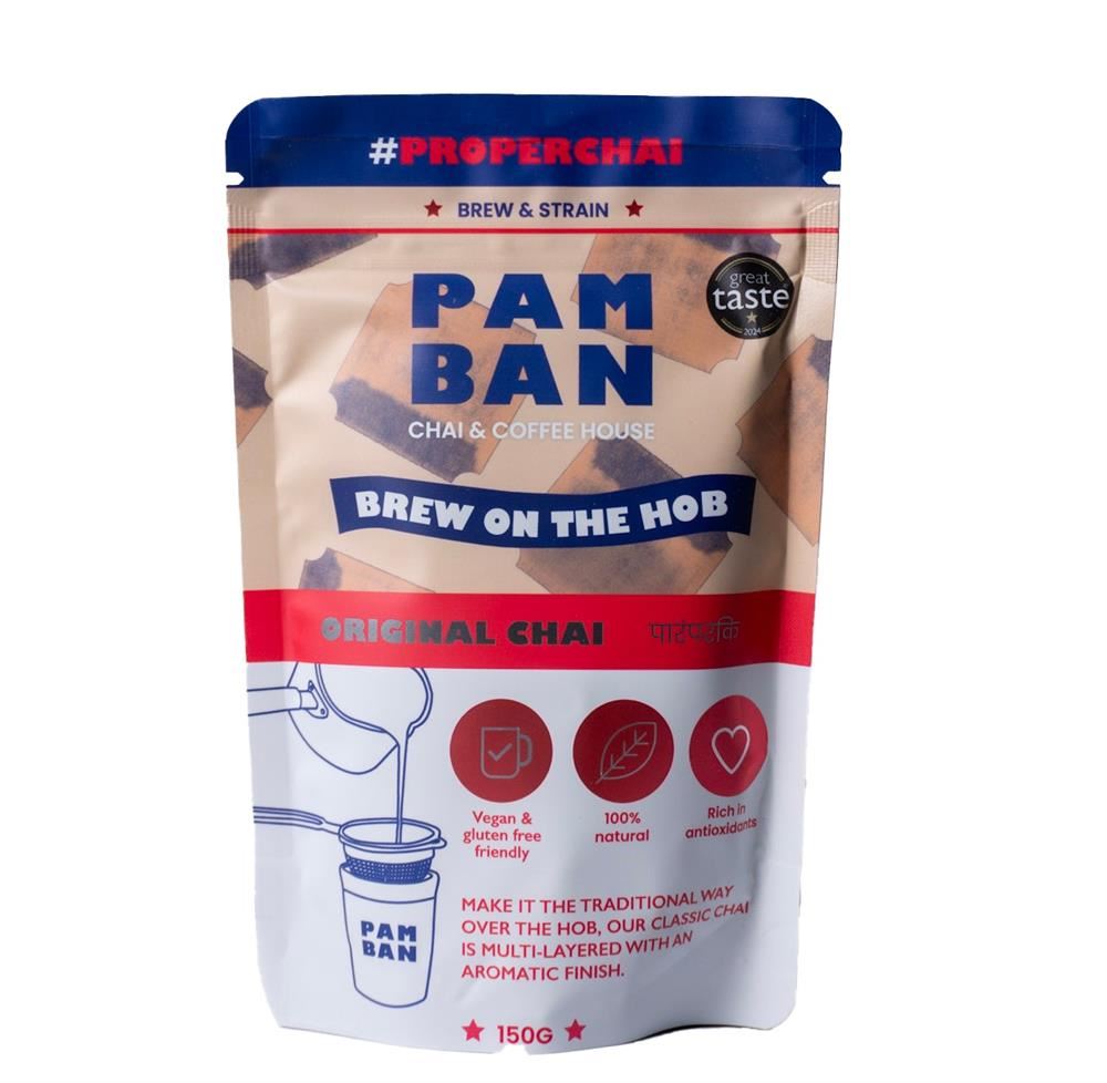 Pamban Chai & Coffee House Original Chai - Brew & Strain 120g