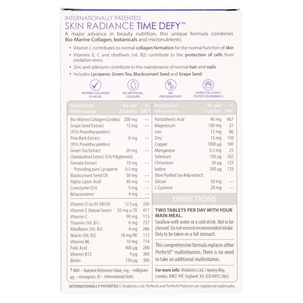 Vitabiotics Perfectil Platinum Ultimate TimeDefy - 30 Tablets