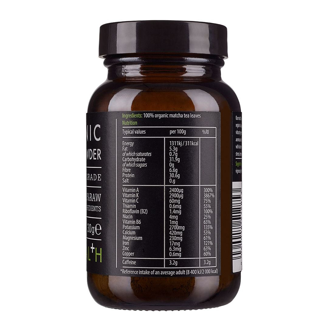 Kiki Health Organic Premium Ceremonial Matcha Powder - 30g