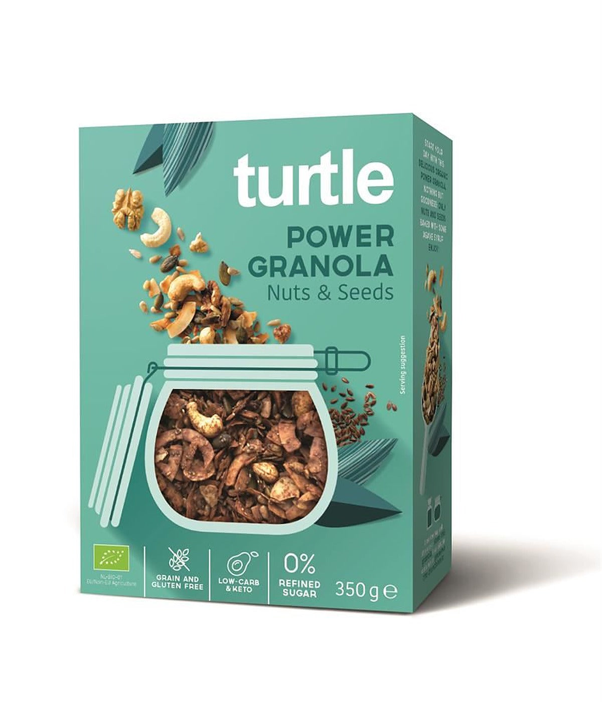 Turtle Power Granola Nuts & Seeds Organic Gluten Free Grain Free