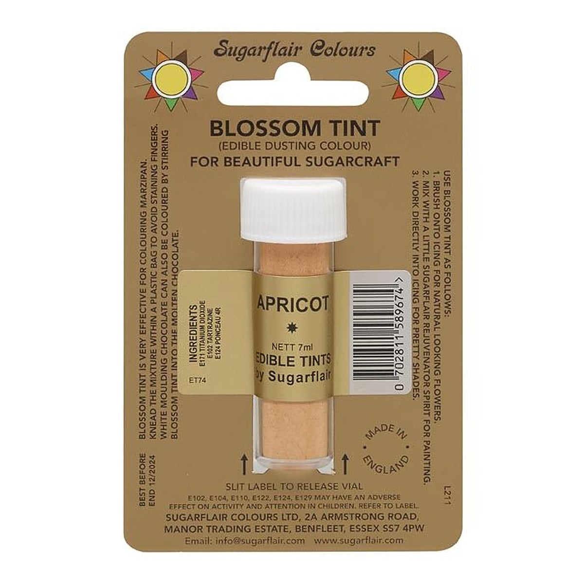Sugarflair BLOSSOM TINT Edible Food Colour Powder - 7ml - image 36