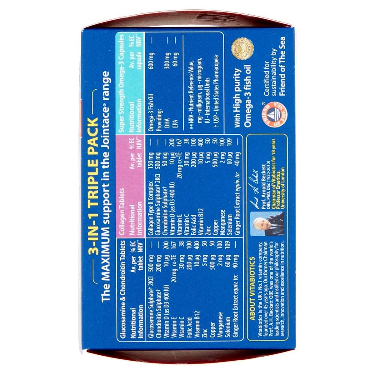 Vitabiotics Jointace Max 3-in-1 - 84 Tablets/Capsules - image 4