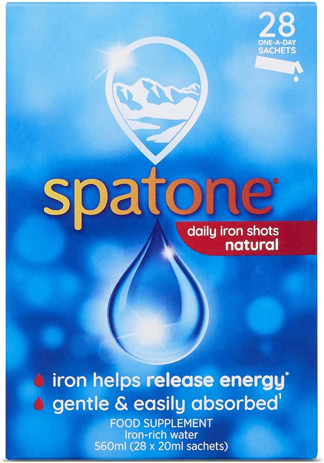 Nelsons Spatone 100% Natural Iron Supplement - 28 Sachets