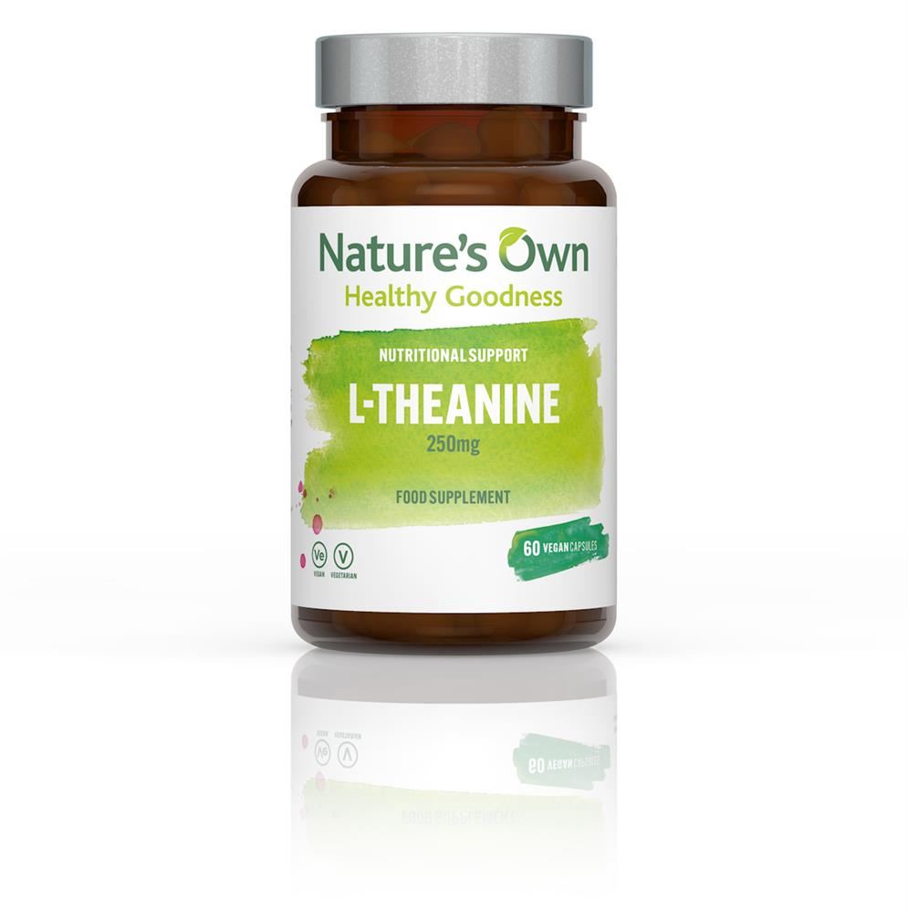 Natures Own L-Theanine 60 Capsules