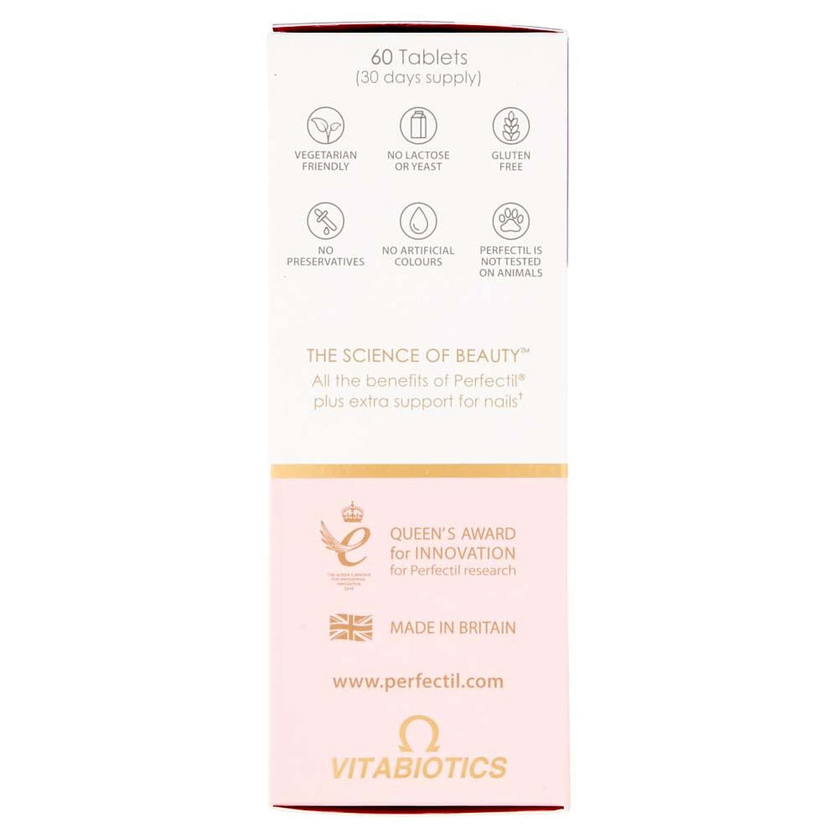 Vitabiotics Perfectil Plus Nails Extra Support - 60 Tablets - image 2
