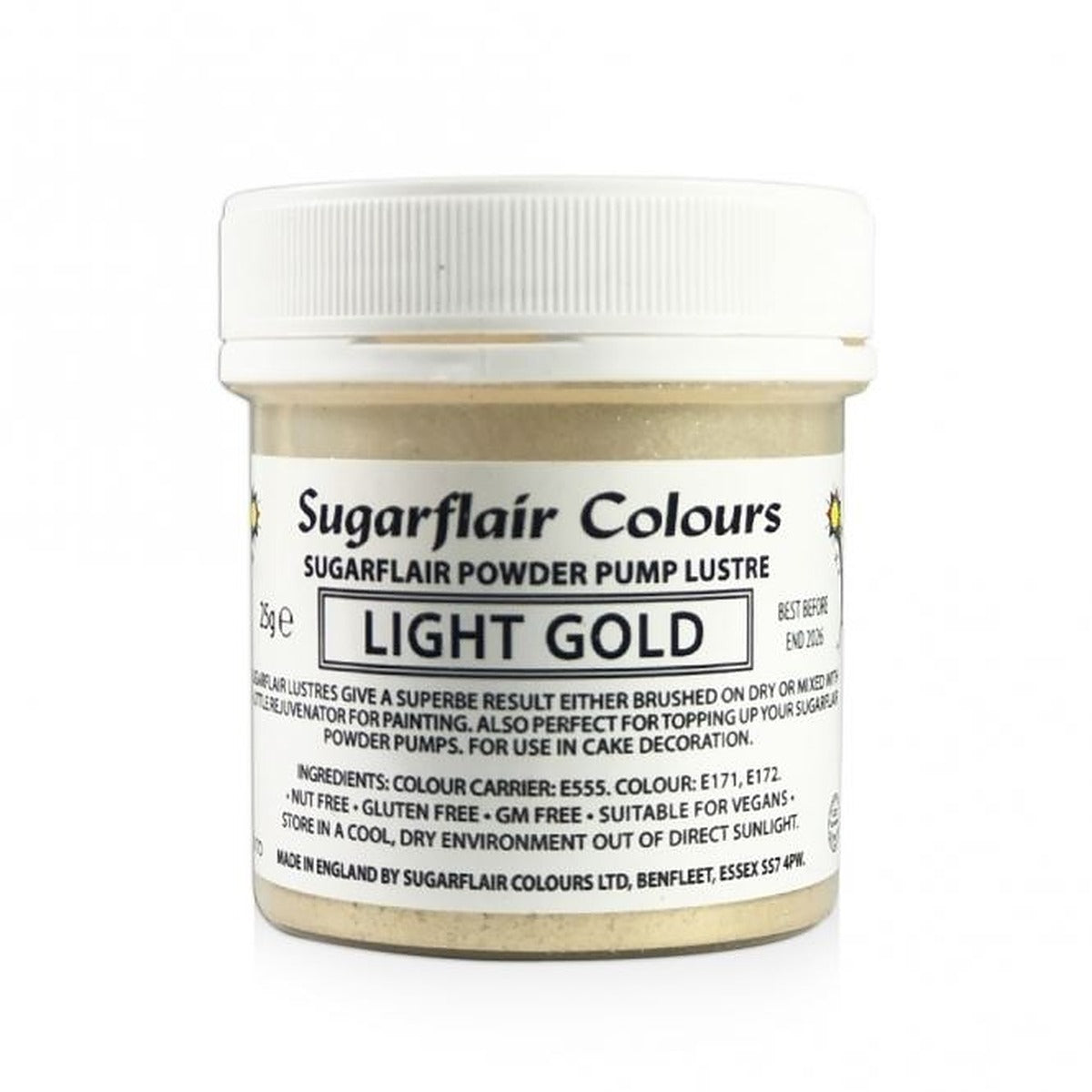 Sugarflair Powder Pump Lustre Refill 25g - All Colours - image 22