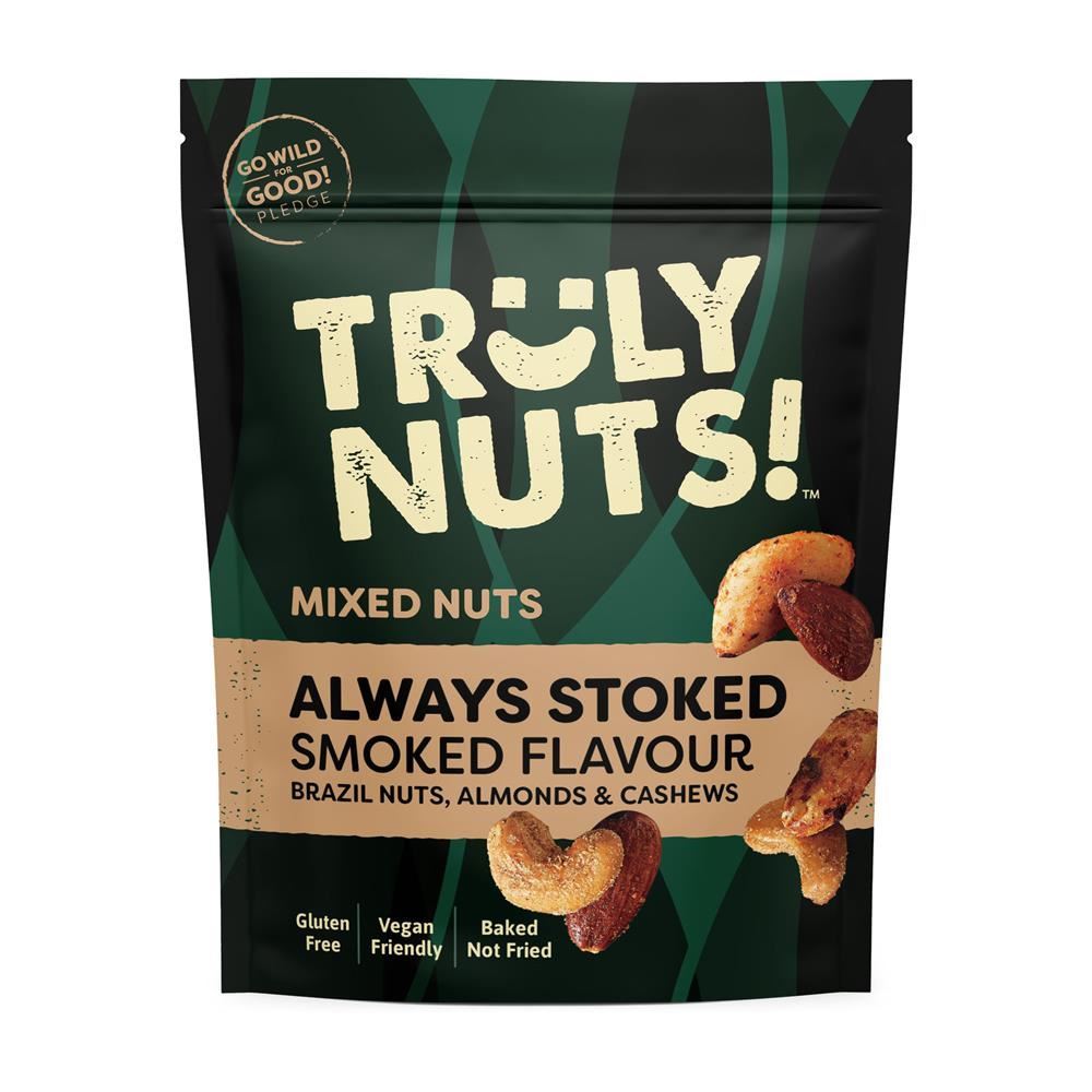 Truly Nuts! Smoked Flavour Mixed Nuts 120g - 8 Pack
