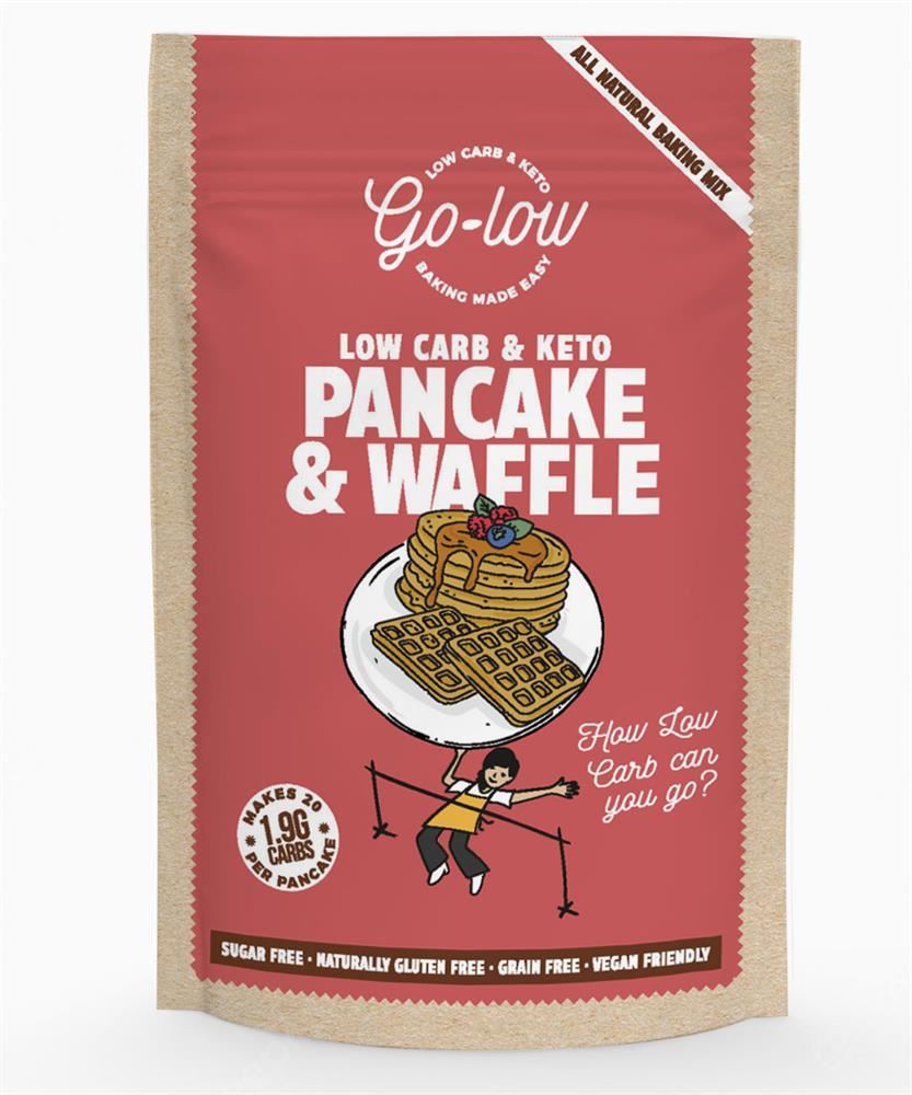 Go Low Baking Keto & Low Carb Pancake & Waffle Baking Mix 210g