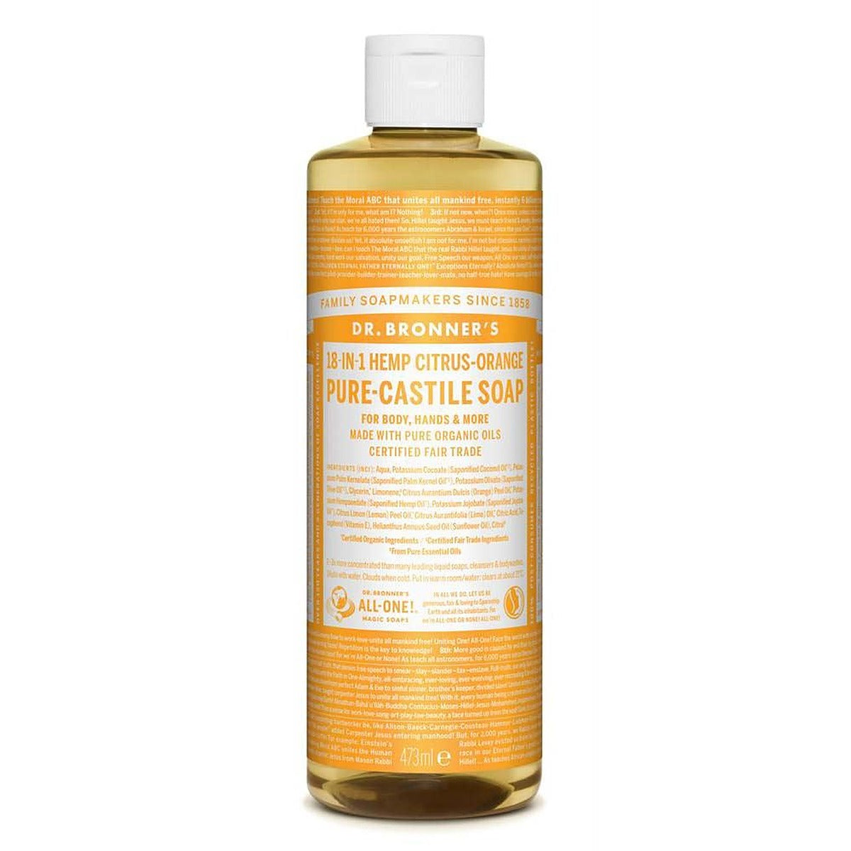 Dr Bronner Citrus All-One Magic Soap 475ml