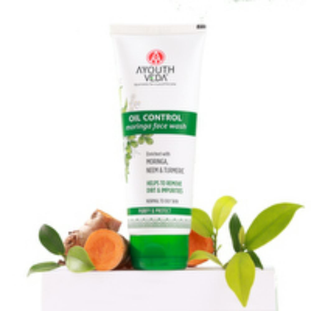 Ayouthveda Oil Control Moringa Face Wash 100ml - 6 Pack