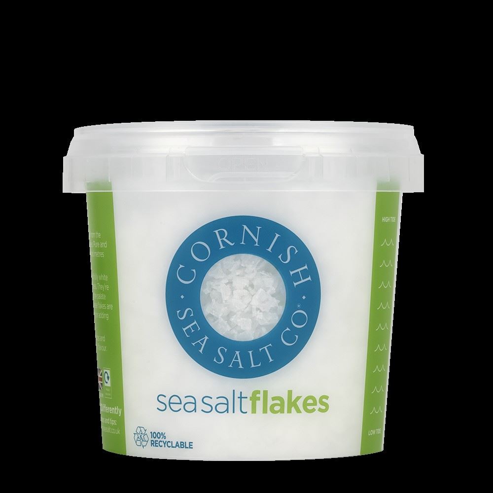 Cornish Sea Salt Original Cornish Sea Salt Flakes 150g - 8 Pack