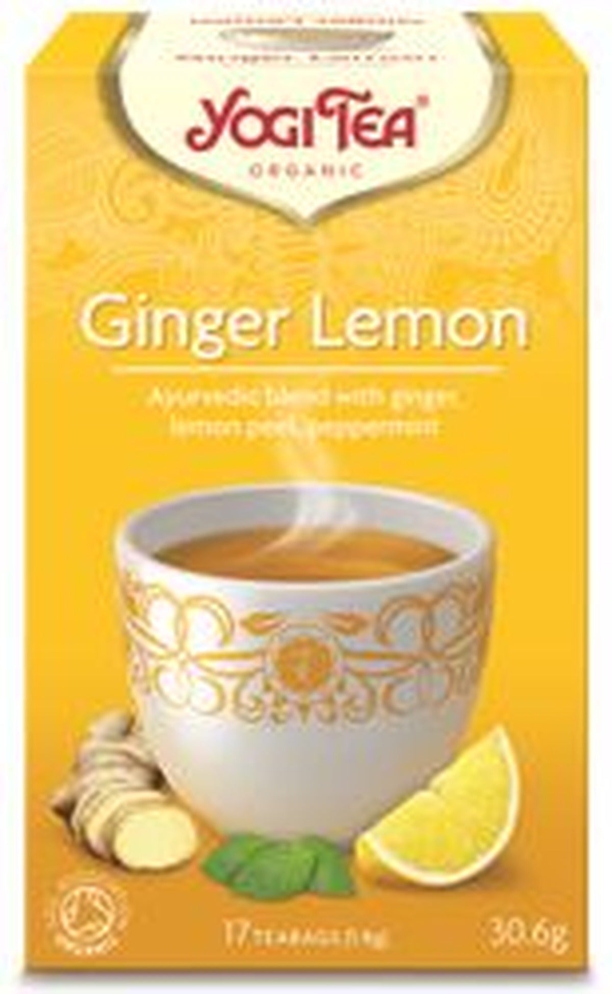 Yogi Tea Ginger Lemon Organic 17 Bags