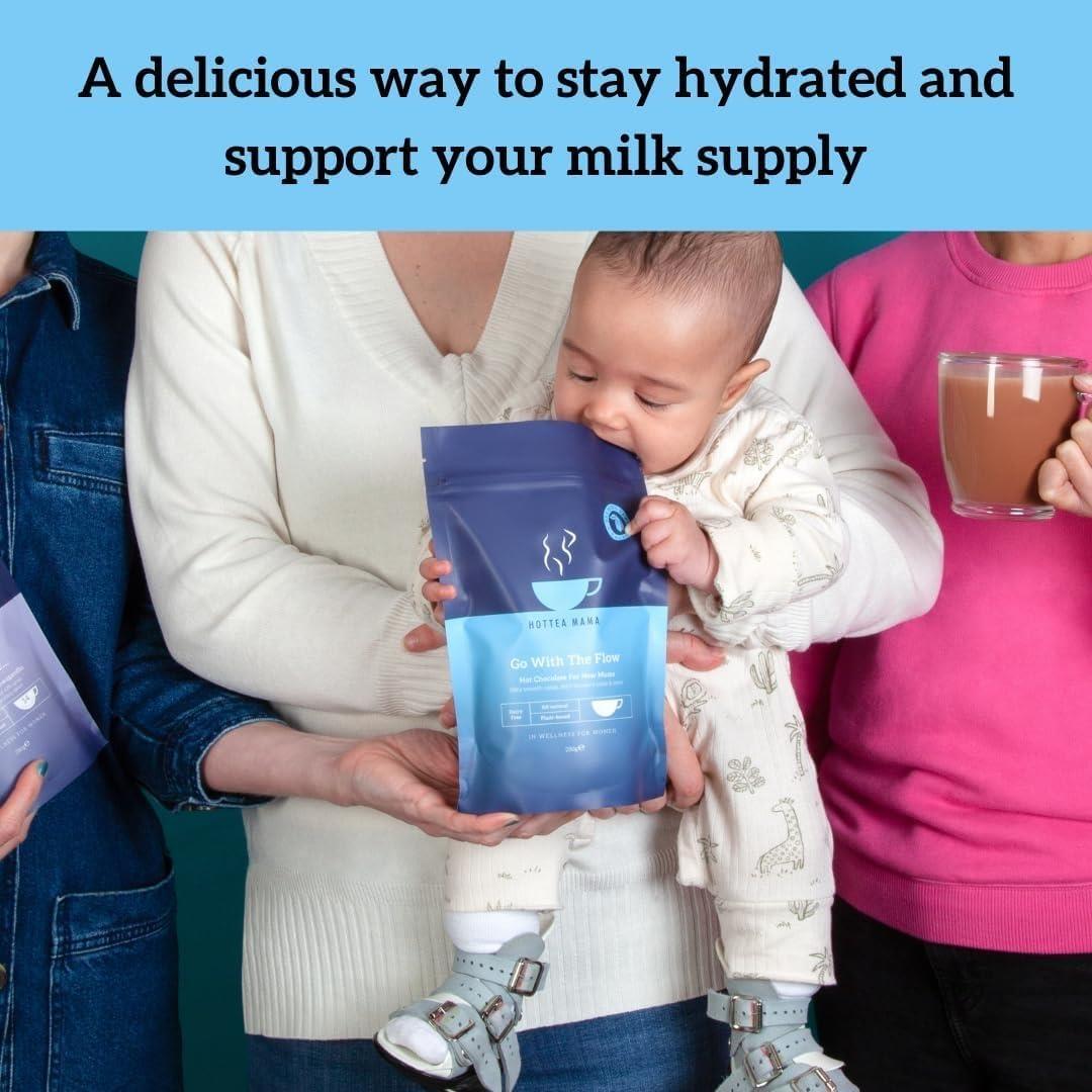 HotTea Mama Go With The Flow Breastfeeding Support Hot Chocolate 200g