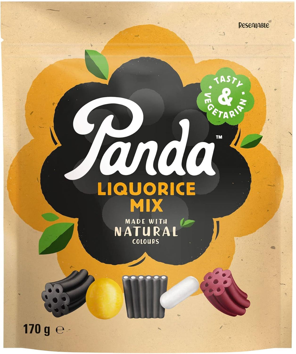 Panda Natural Liqourice Mix 170g