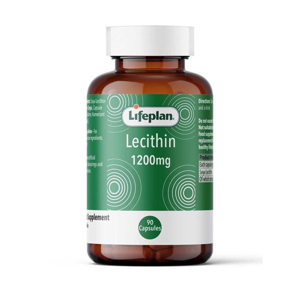 Lifeplan Lecithin 1200mg 90 Capsules