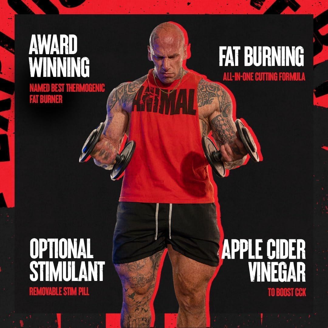 Universal Nutrition Animal Cuts 42 Fat Burning Packs for Diet & Weight Loss