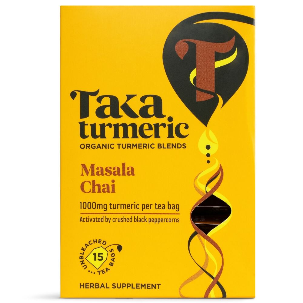 Taka Turmeric Organic Masala Chai 15 tea bags