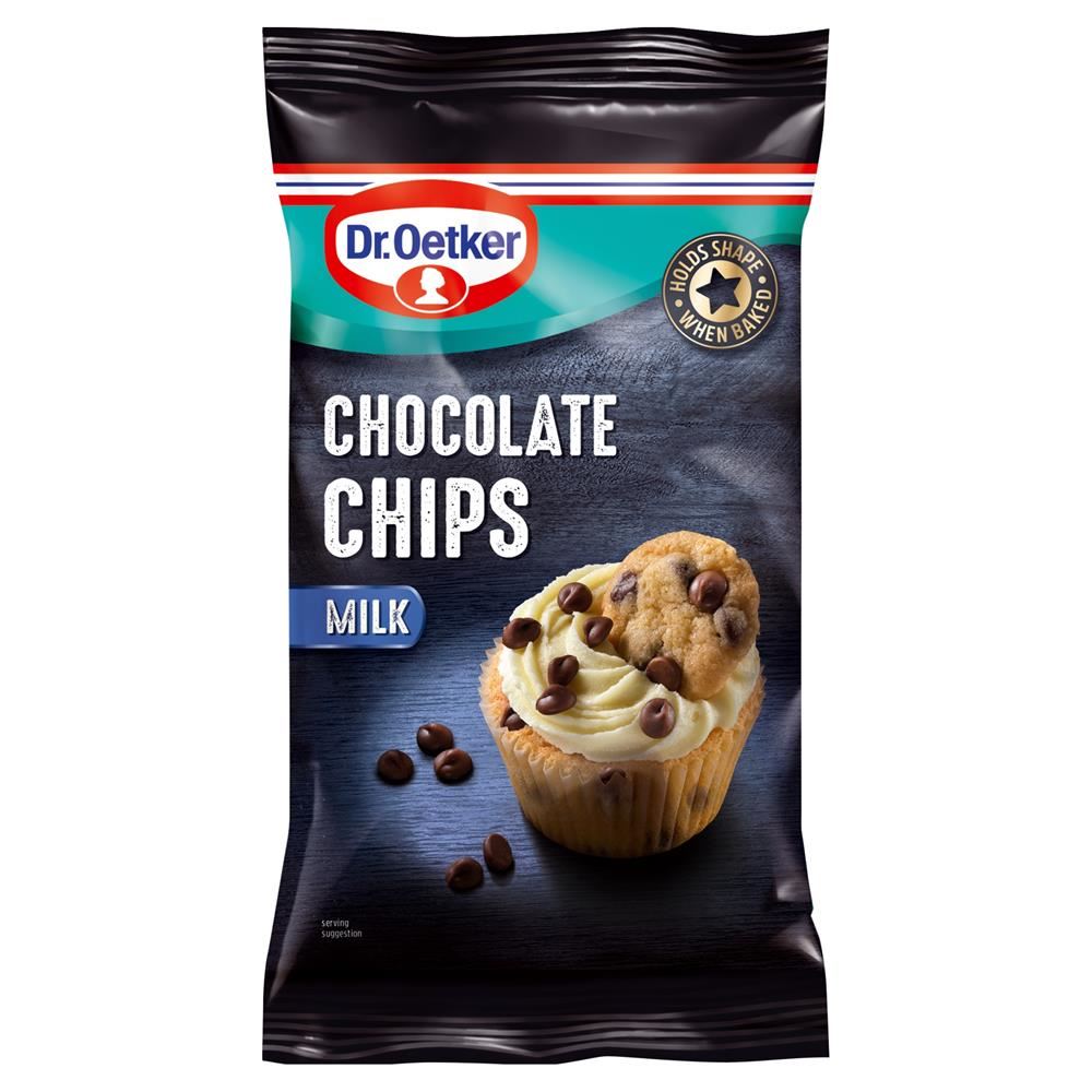 Dr Oetker Chocolate Chips - Milk 100g