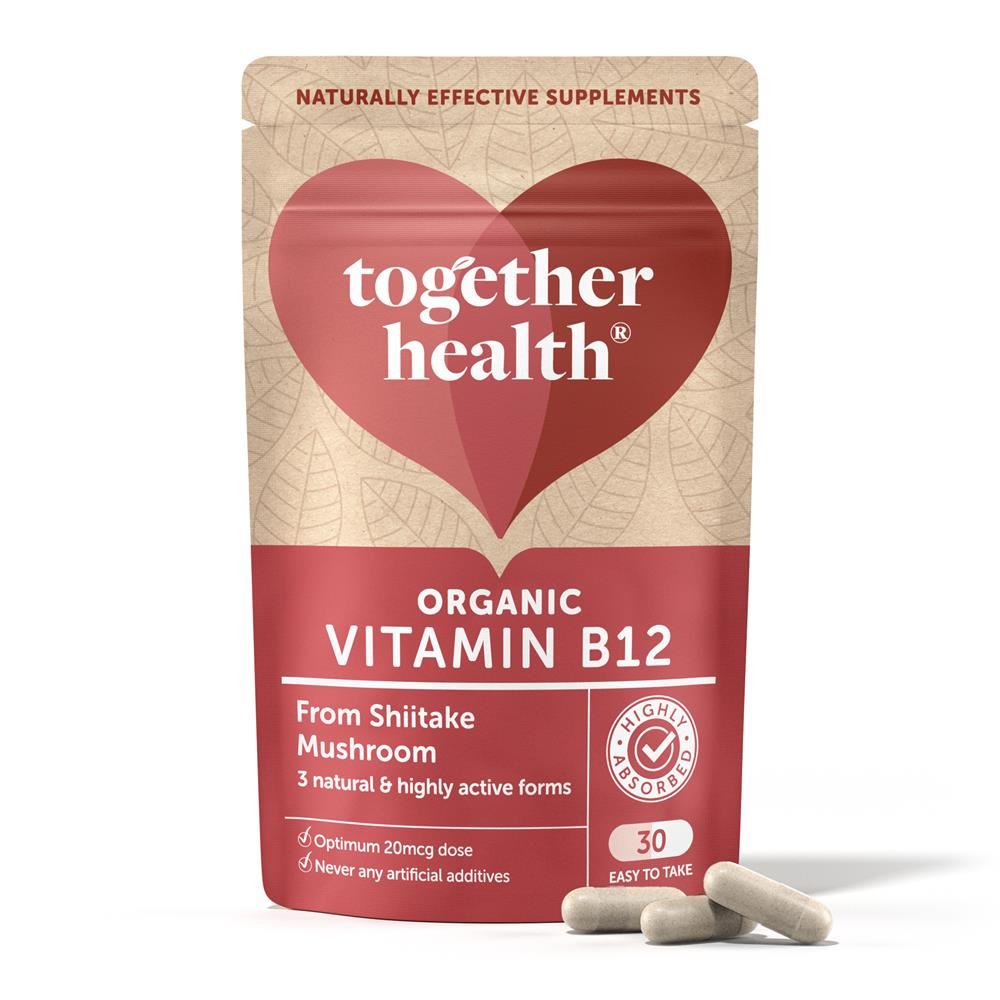 Together Health Together Organic Mushroom Vitamin B12 30 Capsules