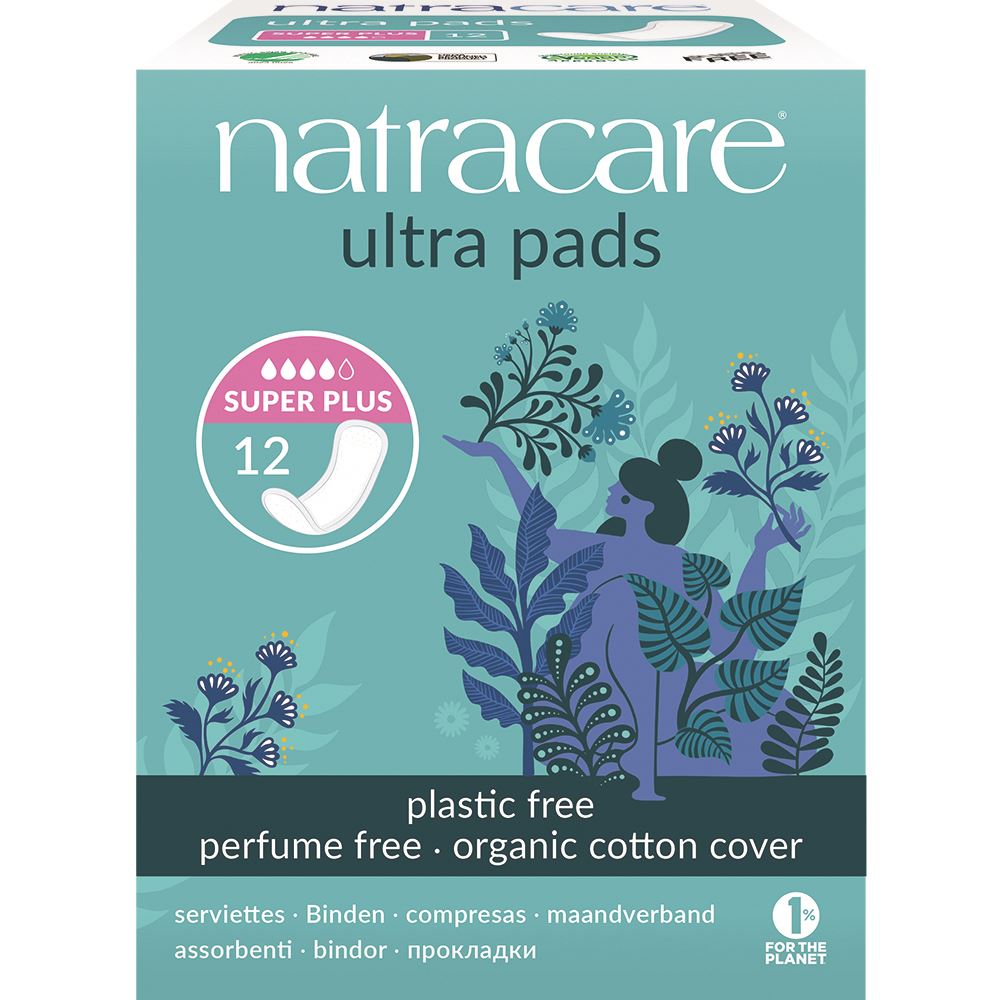 Natracare Natural Ultra Pads Super Plus x 12