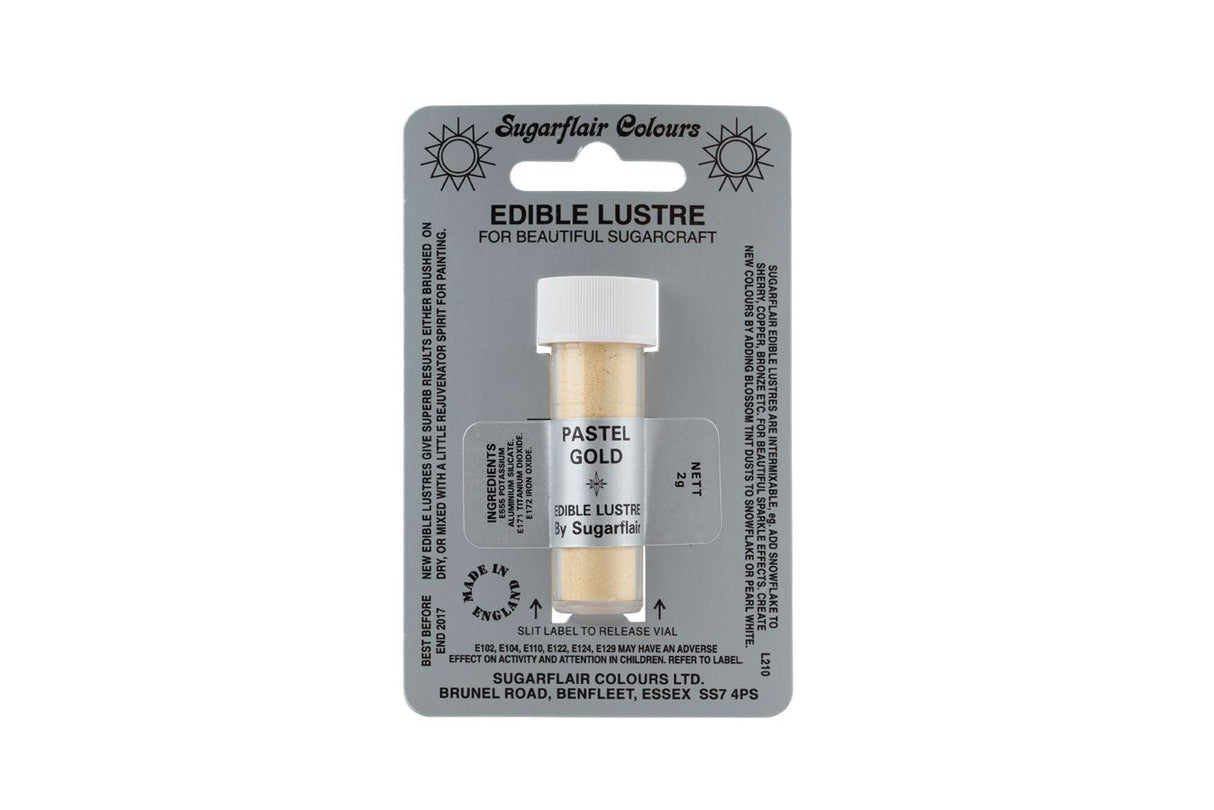 Sugarflair Edible Lustre - 2g All Shades