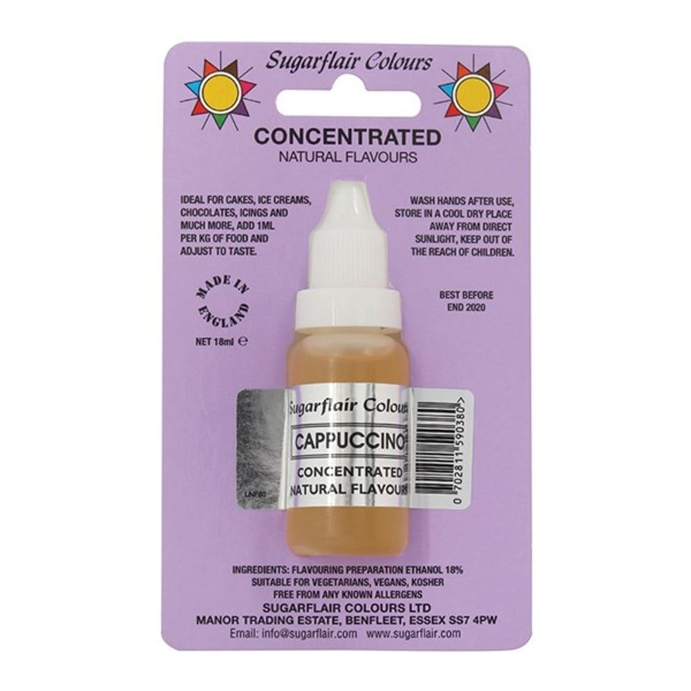 Sugarflair Concentrated NATURAL Food Flavours - 18ml