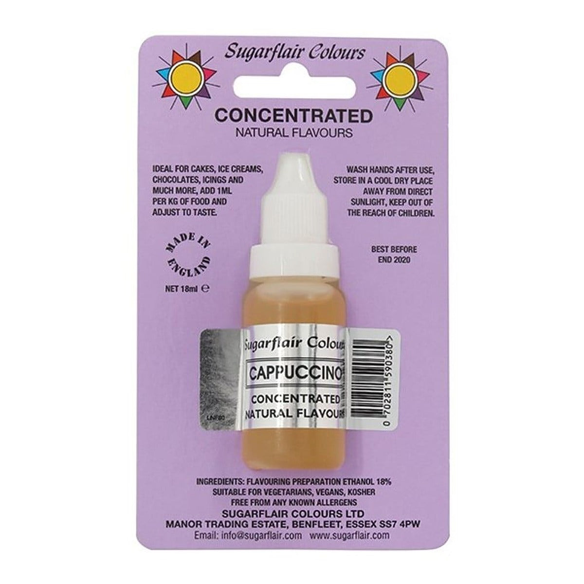 Sugarflair Concentrated NATURAL Food Flavours - 18ml - image 7