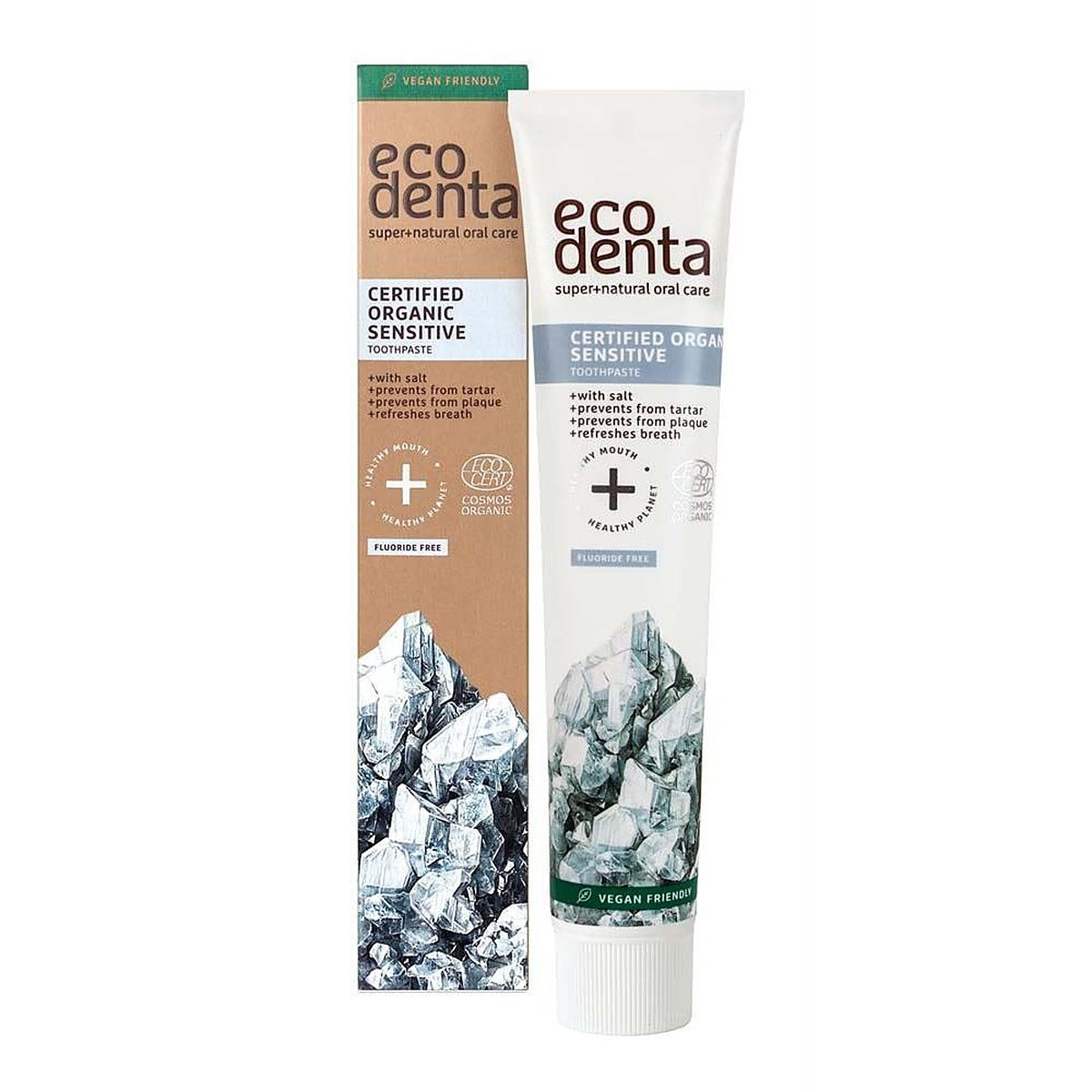 Ecodenta organic sensitivity relief toothpaste with salt 75ml
