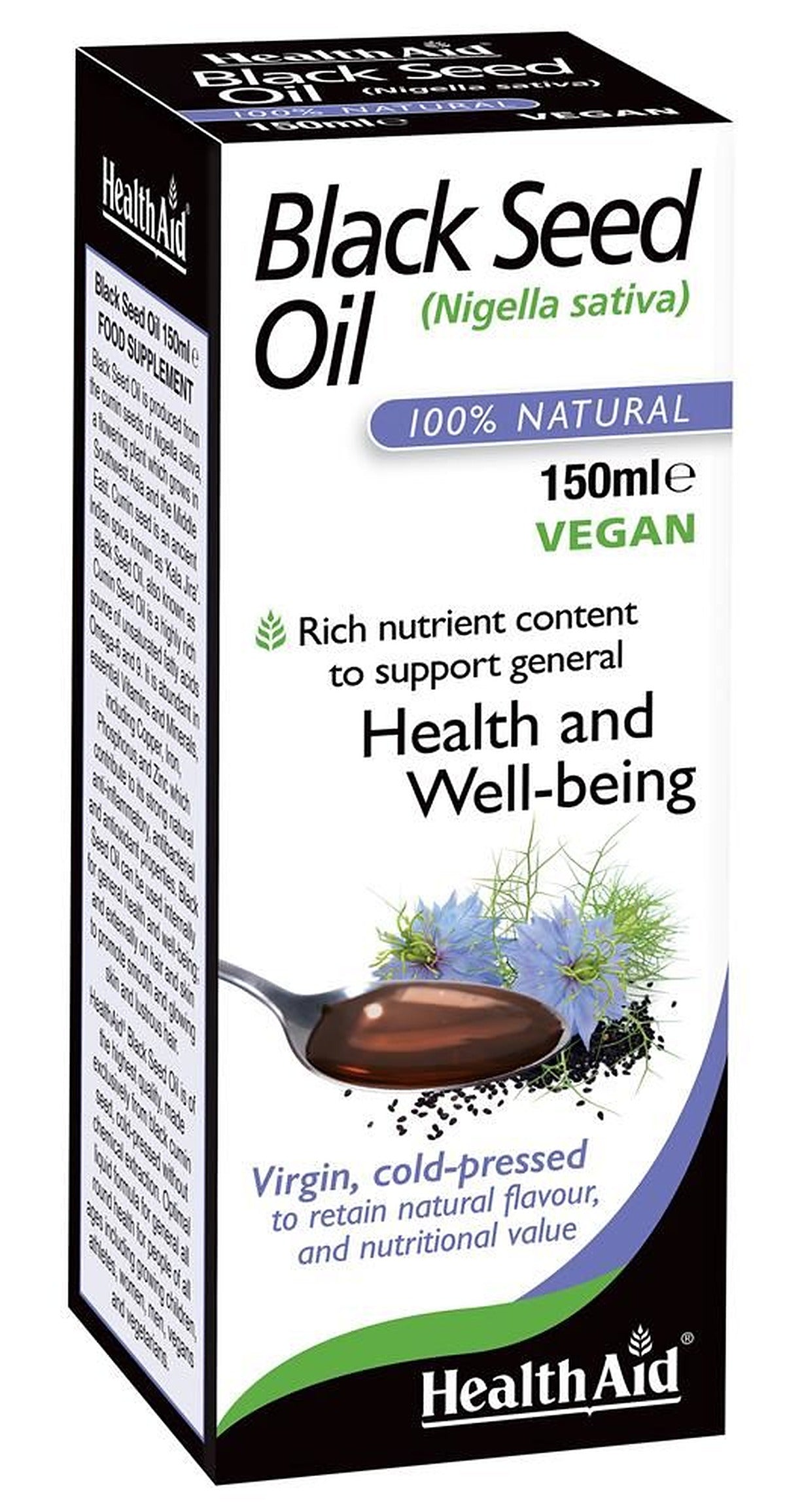 HealthAid Black Seed Oil Liquid 150ml