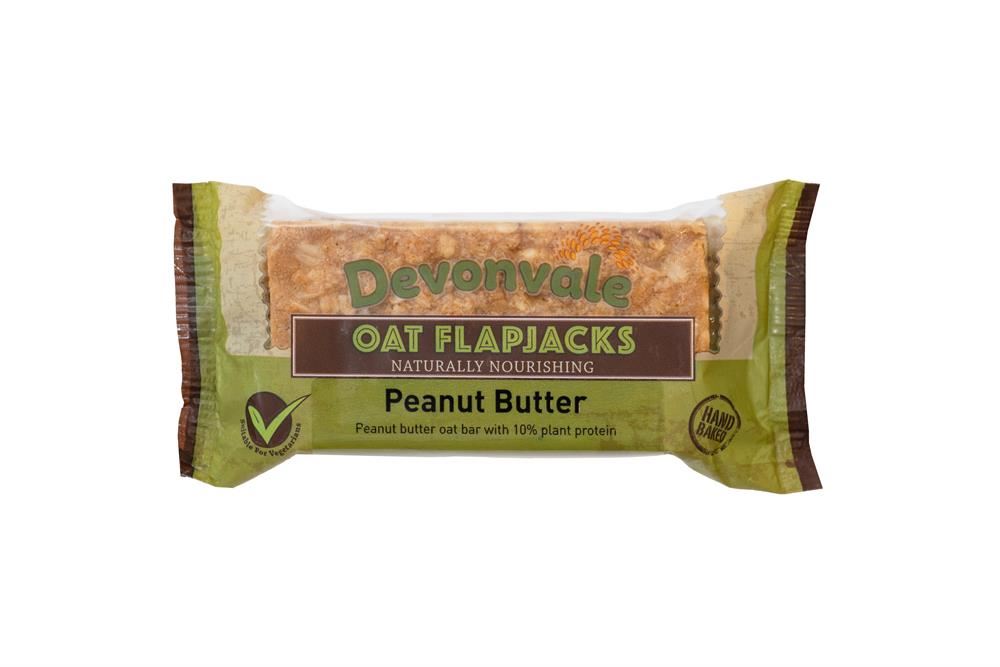 Devonvale Peanut Butter Flapjack 95g - 24 Pack