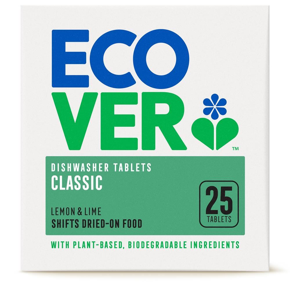 Ecover Dishwasher Tablets - 25 Tablets