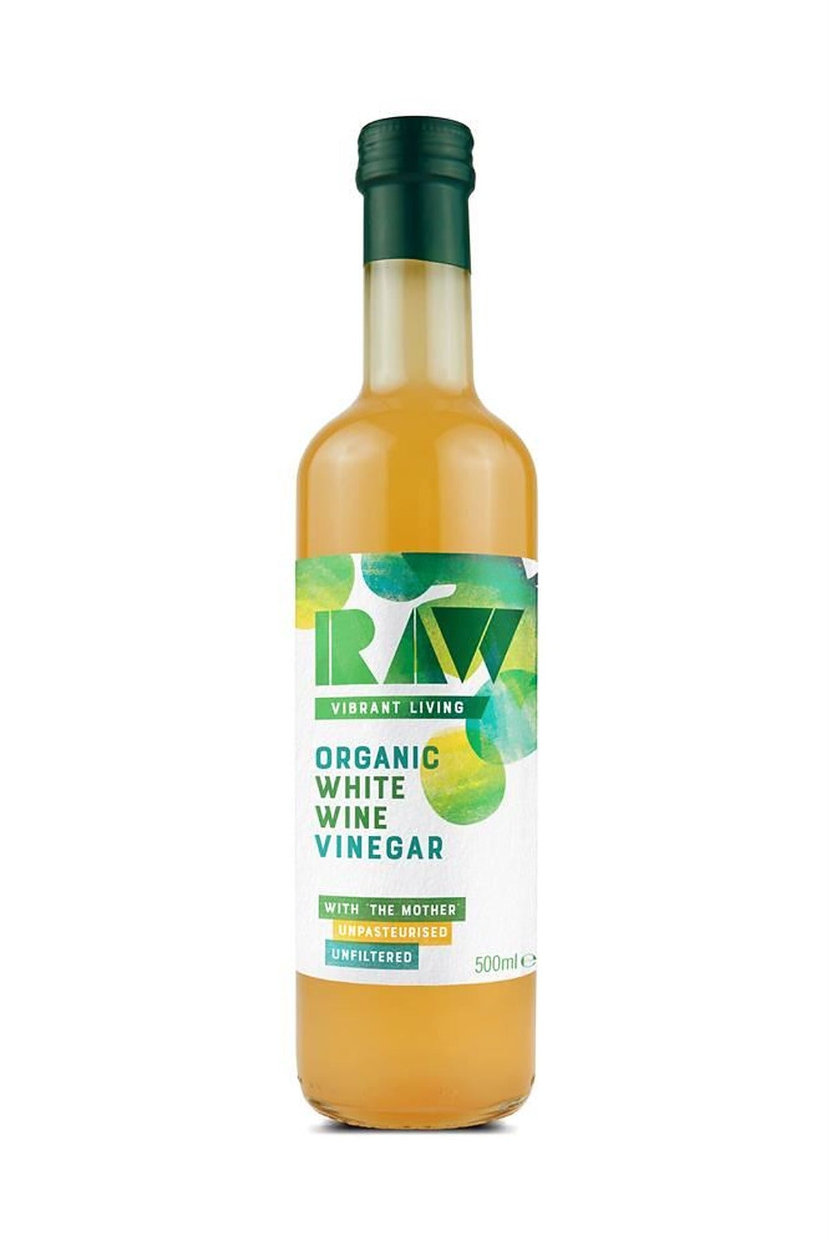 Raw Health White Wine Vinegar with the Mother Organic 500ml