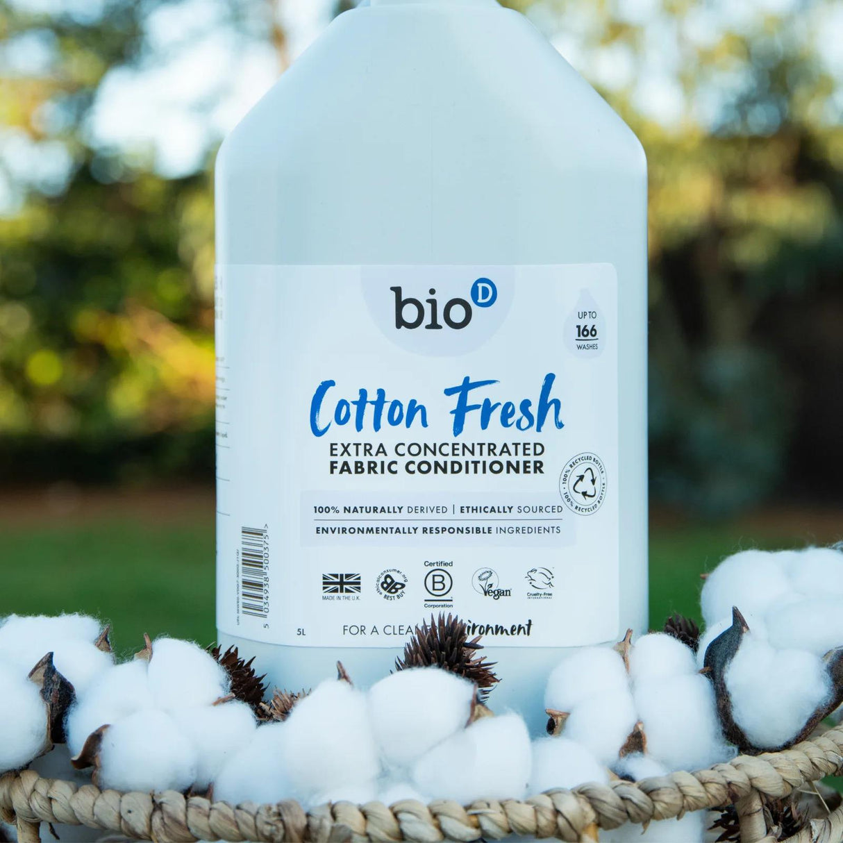 Bio-D Cotton Fresh Fabric Conditioner 5L