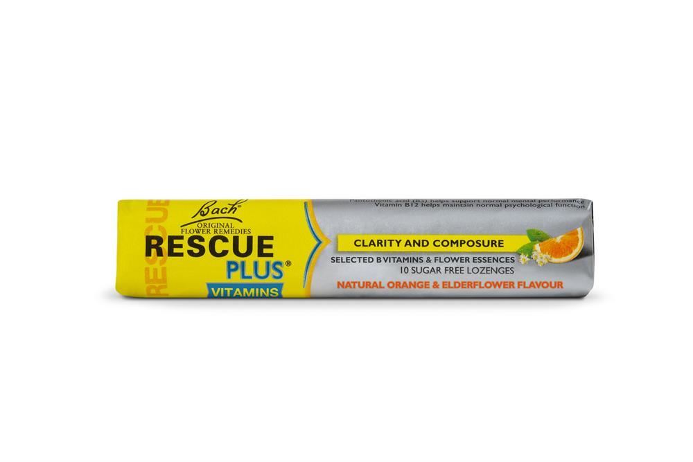 Rescue Plus Lozenge SRP 12 x 10 Lozenges - 12 Pack