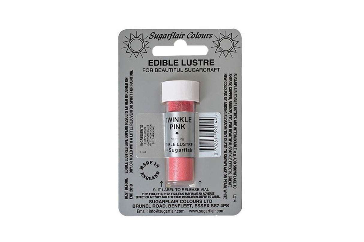 Sugarflair Edible Lustre - 2g All Shades