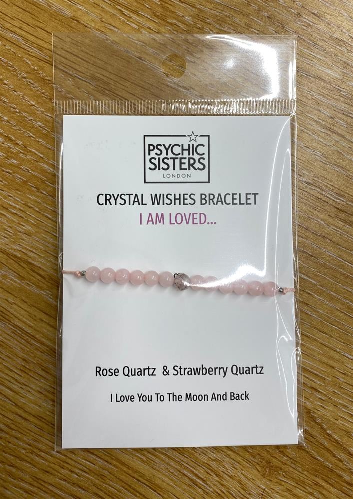 Psychic Sisters I AM LOVED Gemstone Bracelet