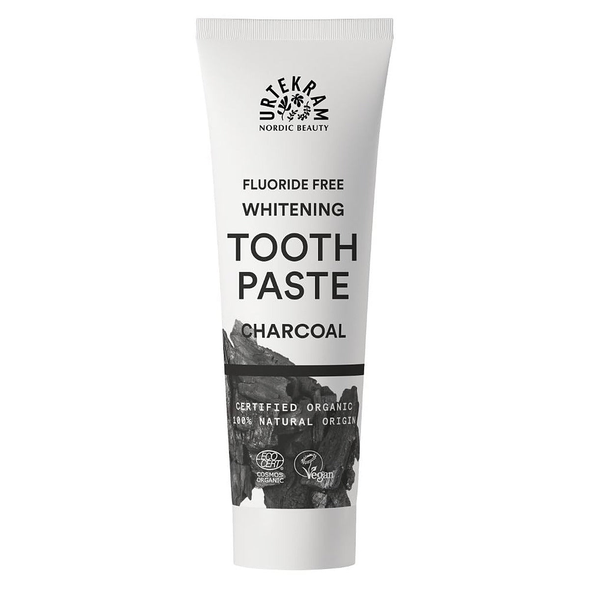 Urtekram Charcoal Whitening toothpaste 75ml